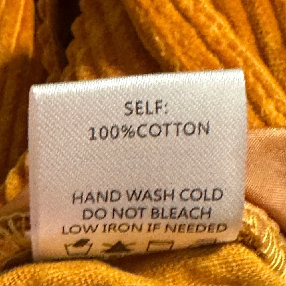 NWT - blue blush corduroy high rise pants.